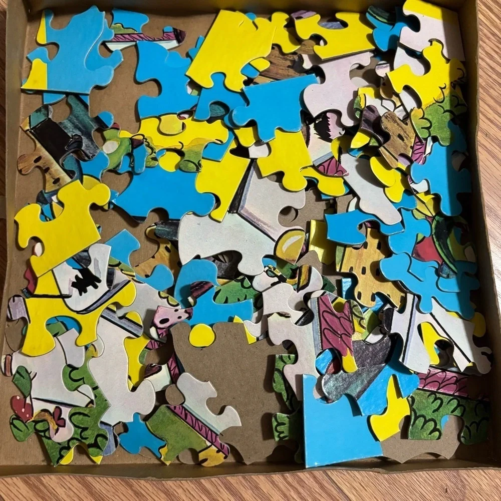 Vintage Curious George Puzzle